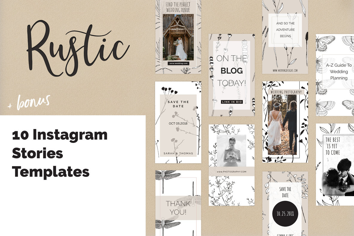 Rustic Patterns   Instagram Stories 6