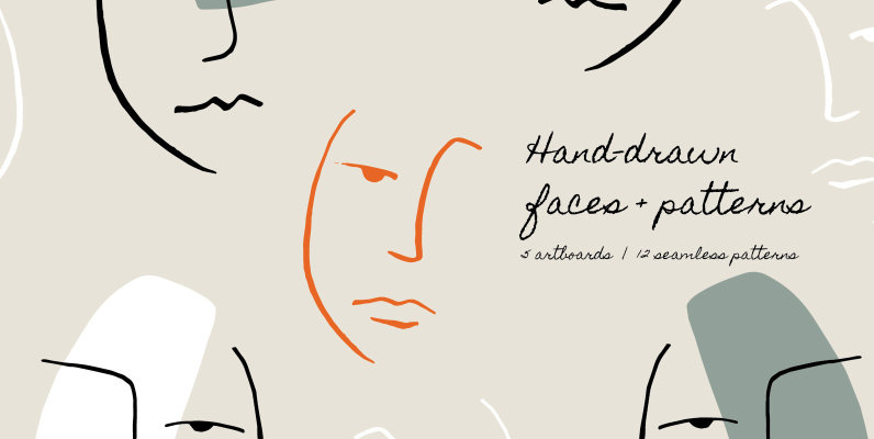 Hand Drawn Faces