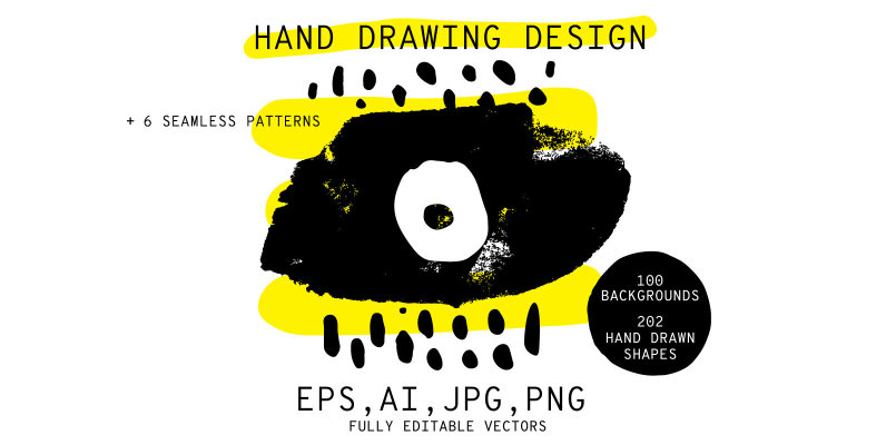 Hand Drawn Design 300 Plus