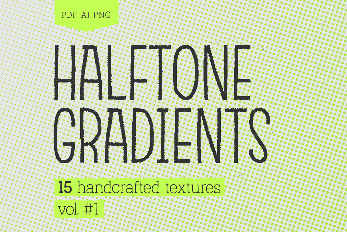 Halftone Gradients Vol 1 Halftone Gradients Vol 1