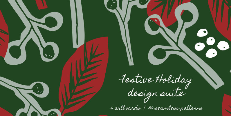 Festive Holiday Design Suite