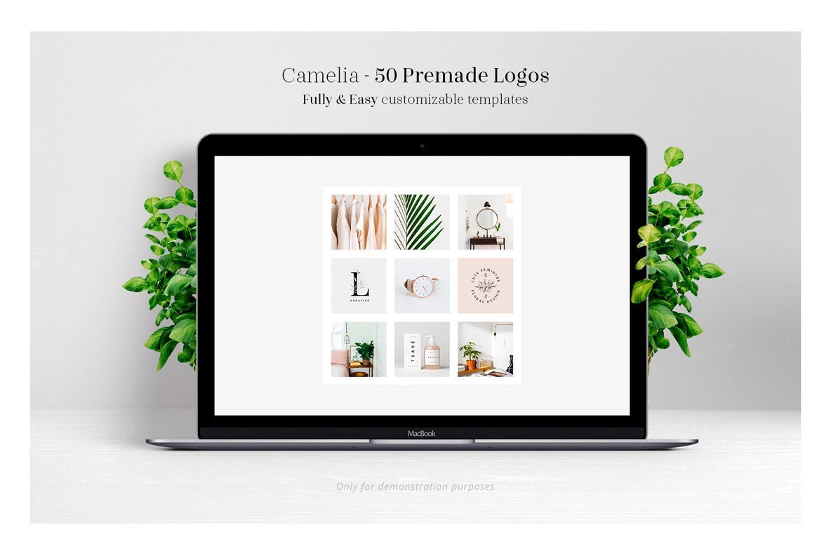 Camelia 50 Premium Logo Templates Camelia 50 Premium Logo Templates