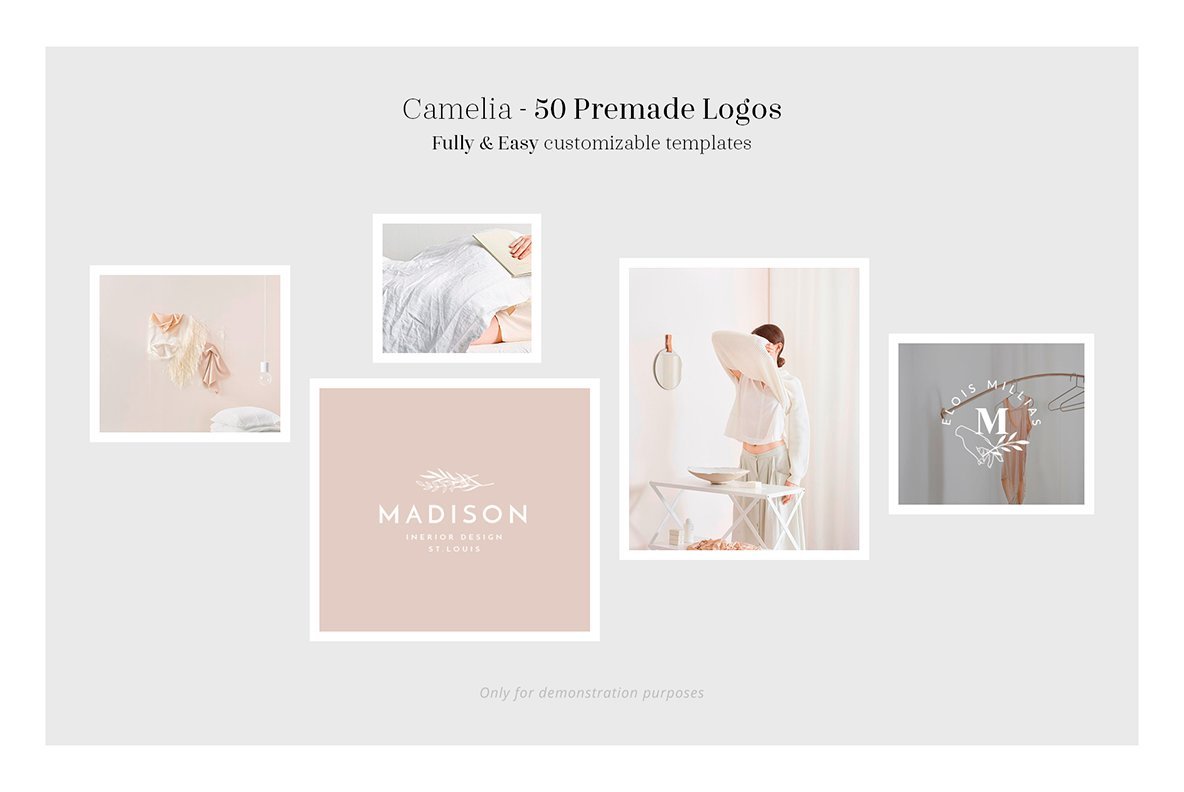Camelia 50 Premium Logo Templates Camelia 50 Premium Logo Templates