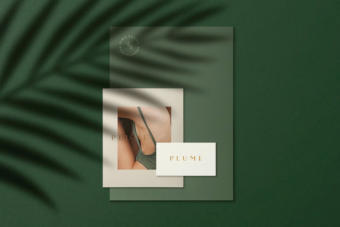 Plumere Animated Stationery Mockups Plumere Animated Stationery Mockups