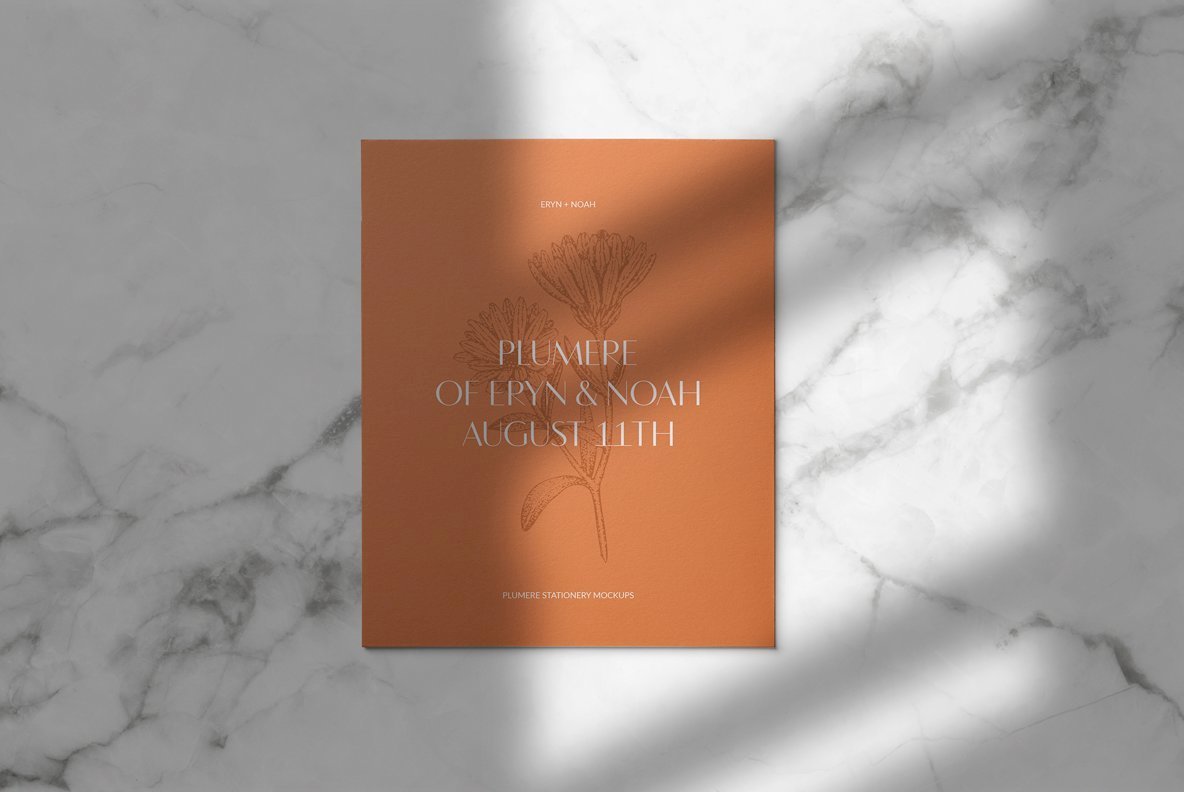 Plumere Animated Stationery Mockups Plumere Animated Stationery Mockups