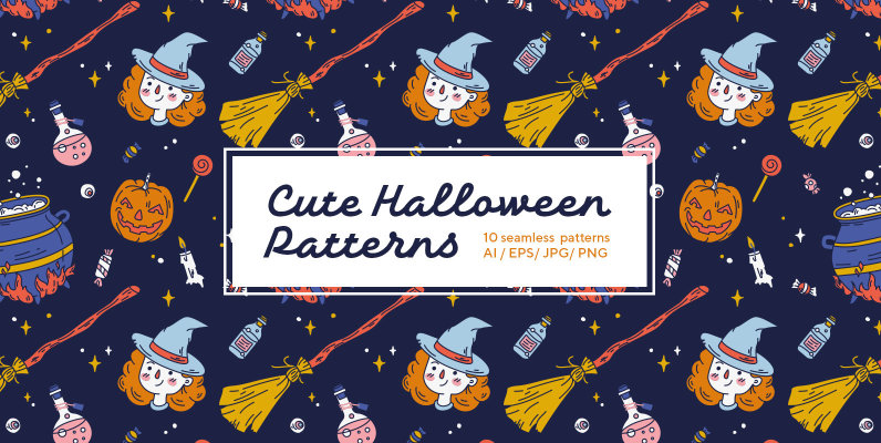 Cute Halloween Patterns