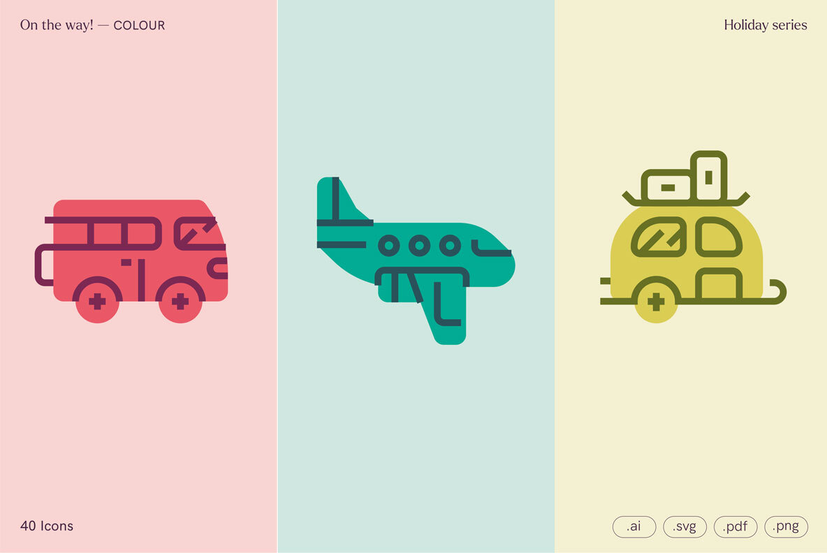 On the way    Holiday Icons 4