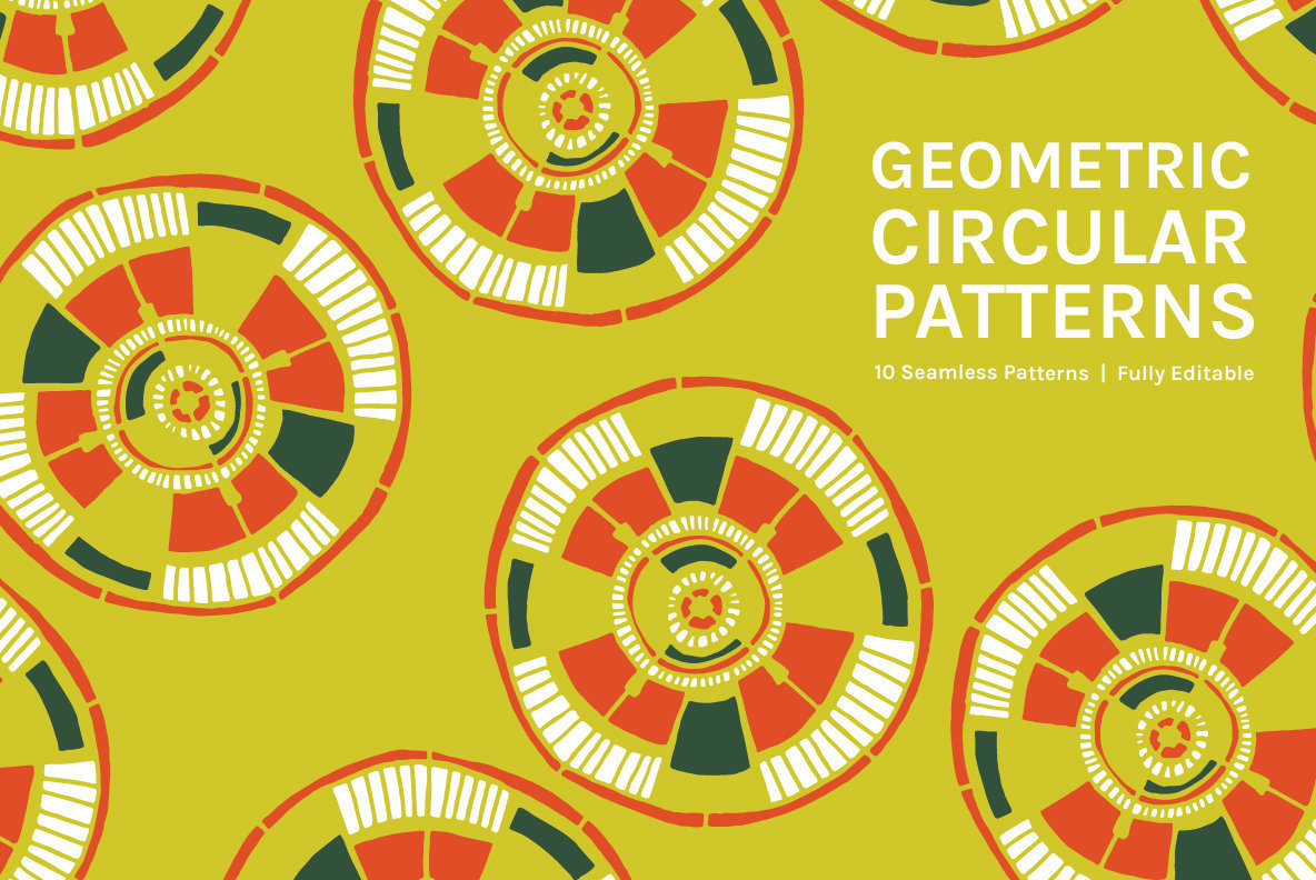 Geometric Circular Patterns 1