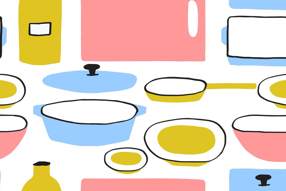 Kitchenware Graphics and Patterns 7