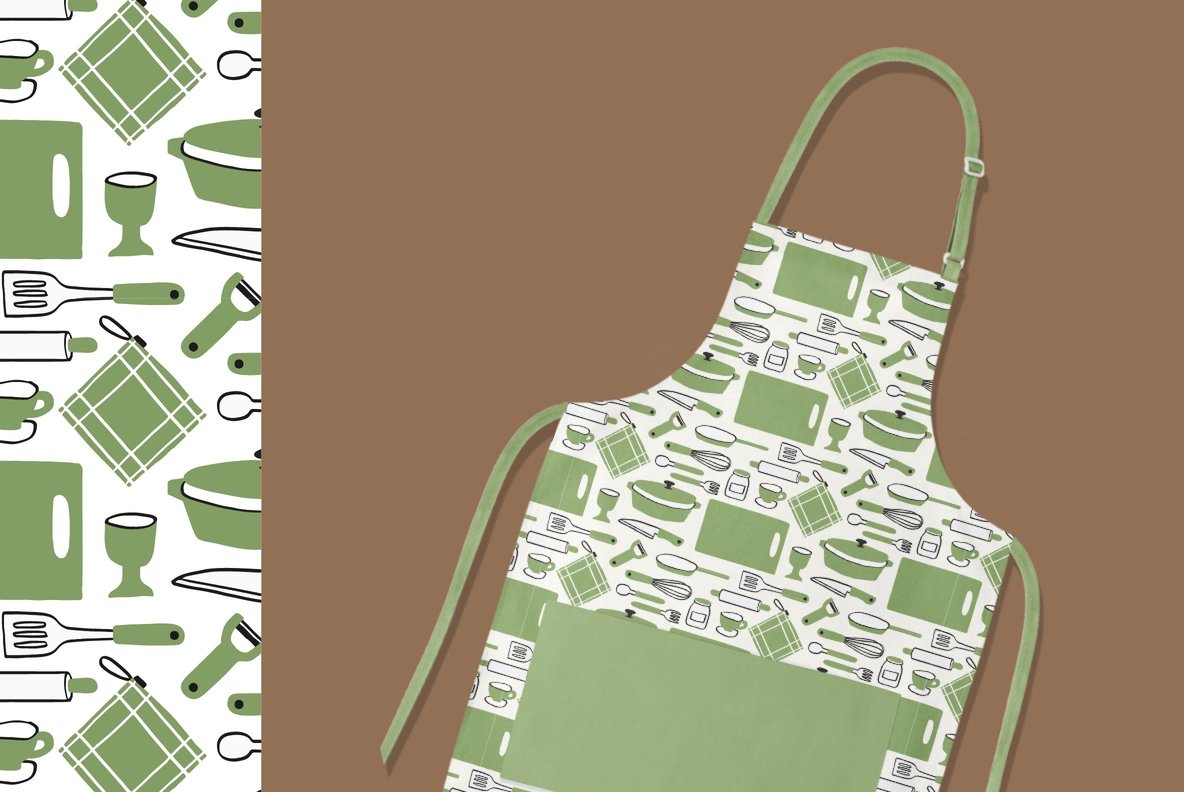 Kitchenware Graphics and Patterns 8