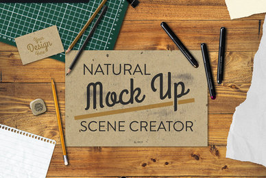 Natural Mock Up Scene Creator