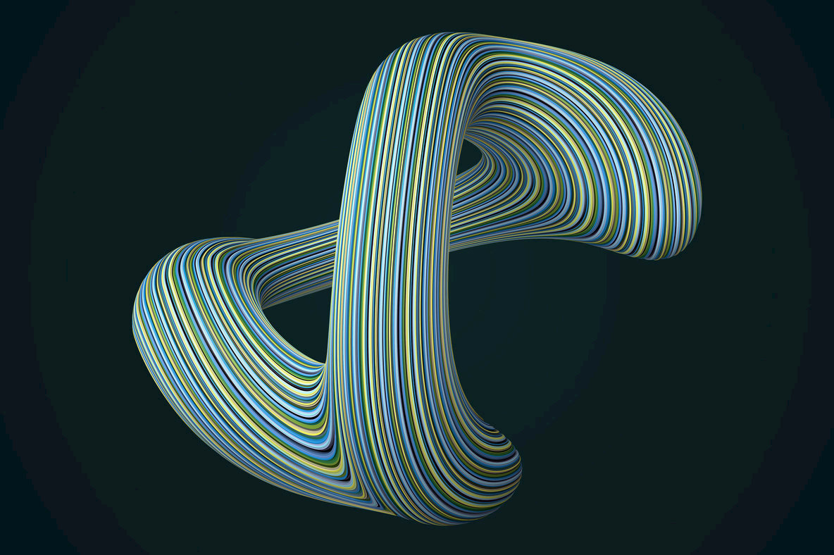 Coiled   Twisting 3D Shapes 4