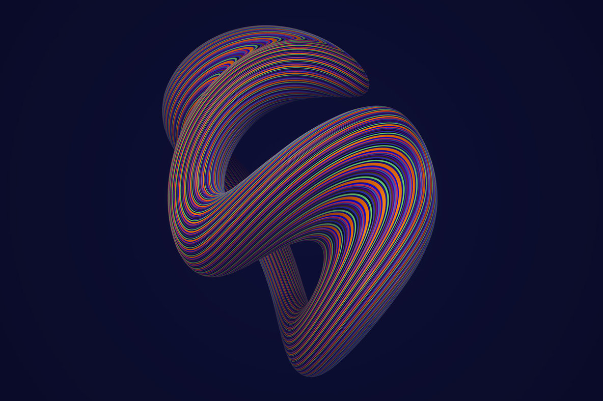 Coiled   Twisting 3D Shapes 6