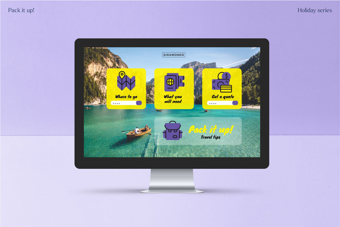 Pack it up   Holiday icons 8