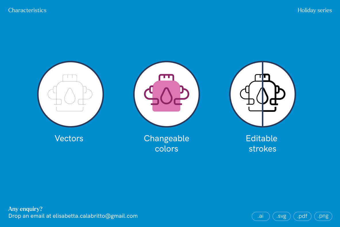 Pack it up   Holiday icons 9