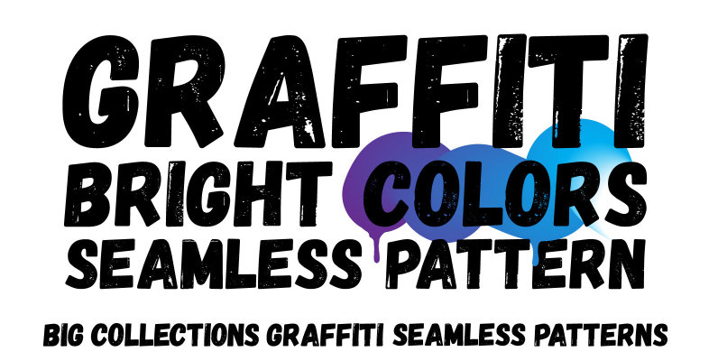 Graffiti Color Seamless Patterns