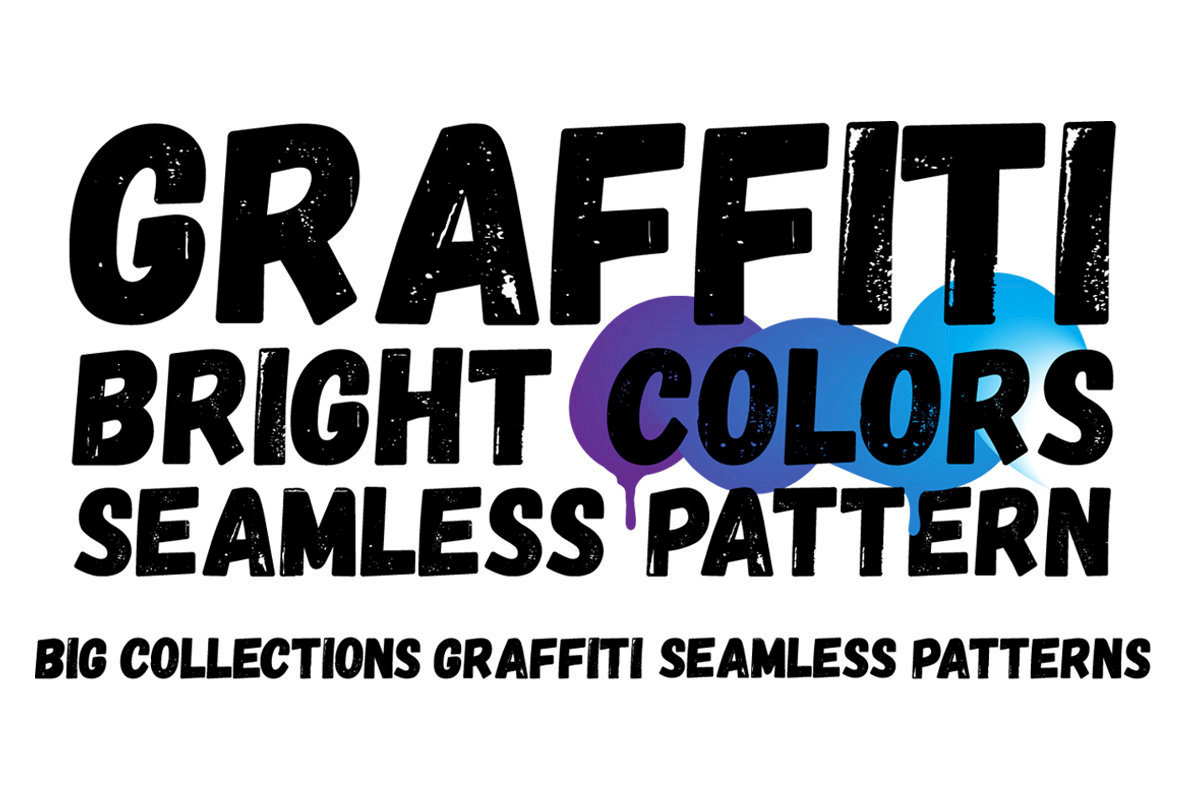 Graffiti Color Seamless Patterns 1