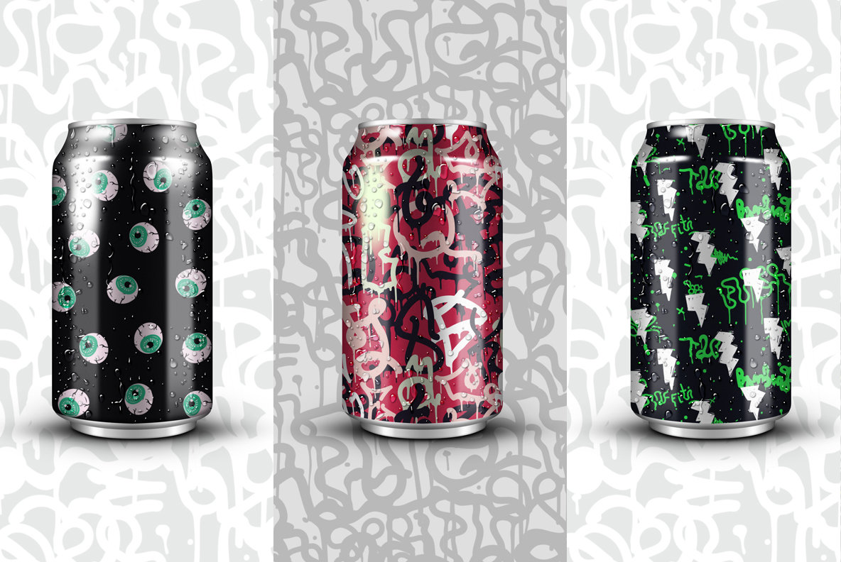 Graffiti Color Seamless Patterns 7