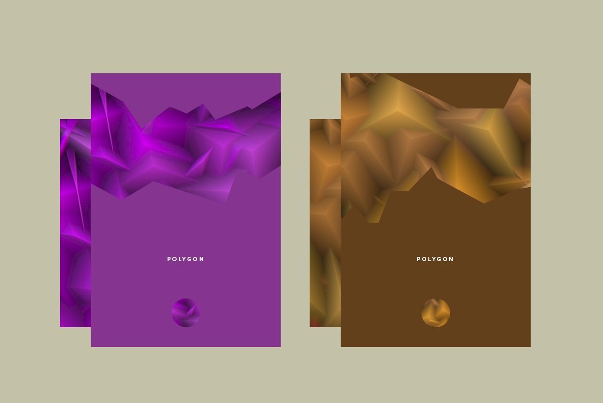 Polygon Backgrounds 3 4