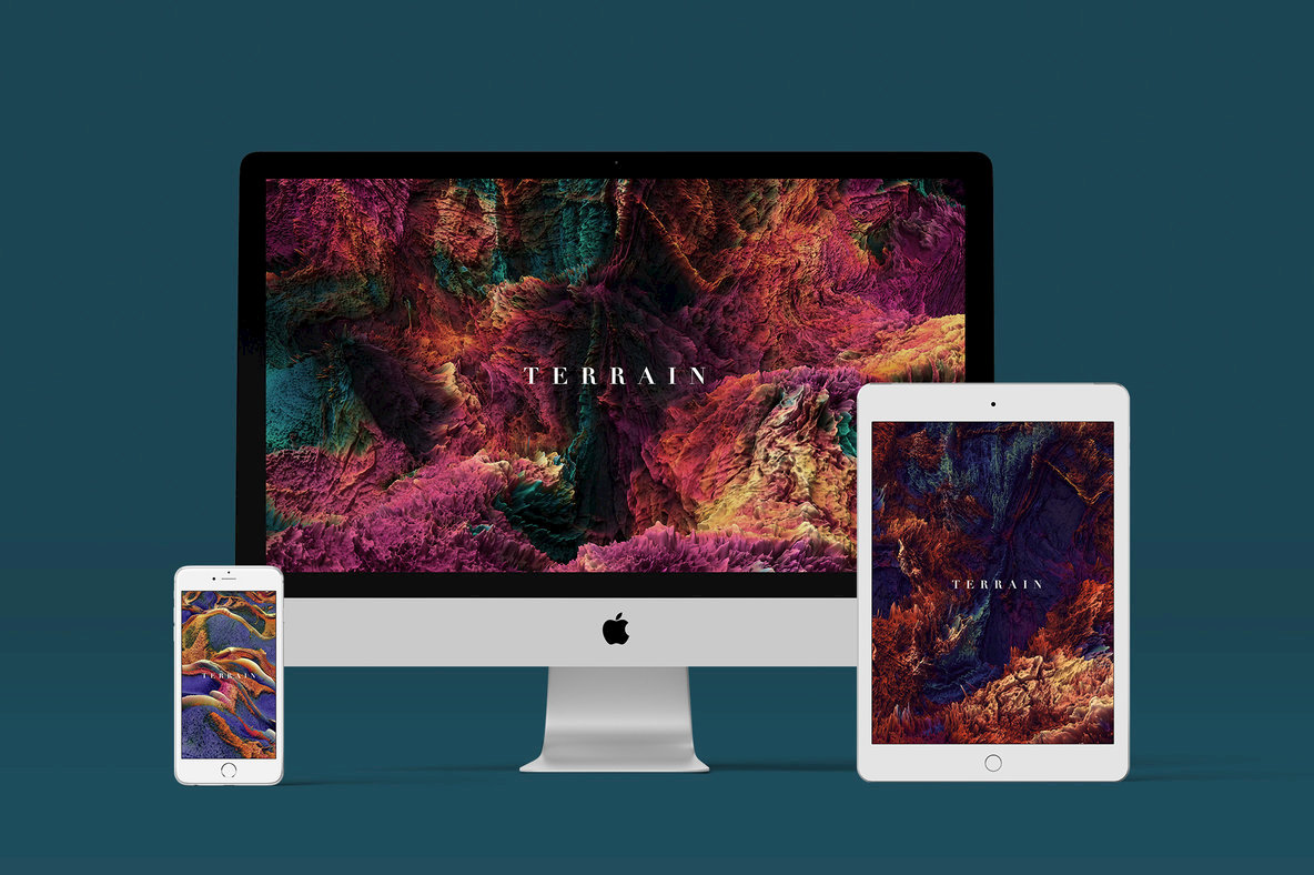 Terrain Vol 2   Abstract 3D Landscapes 4