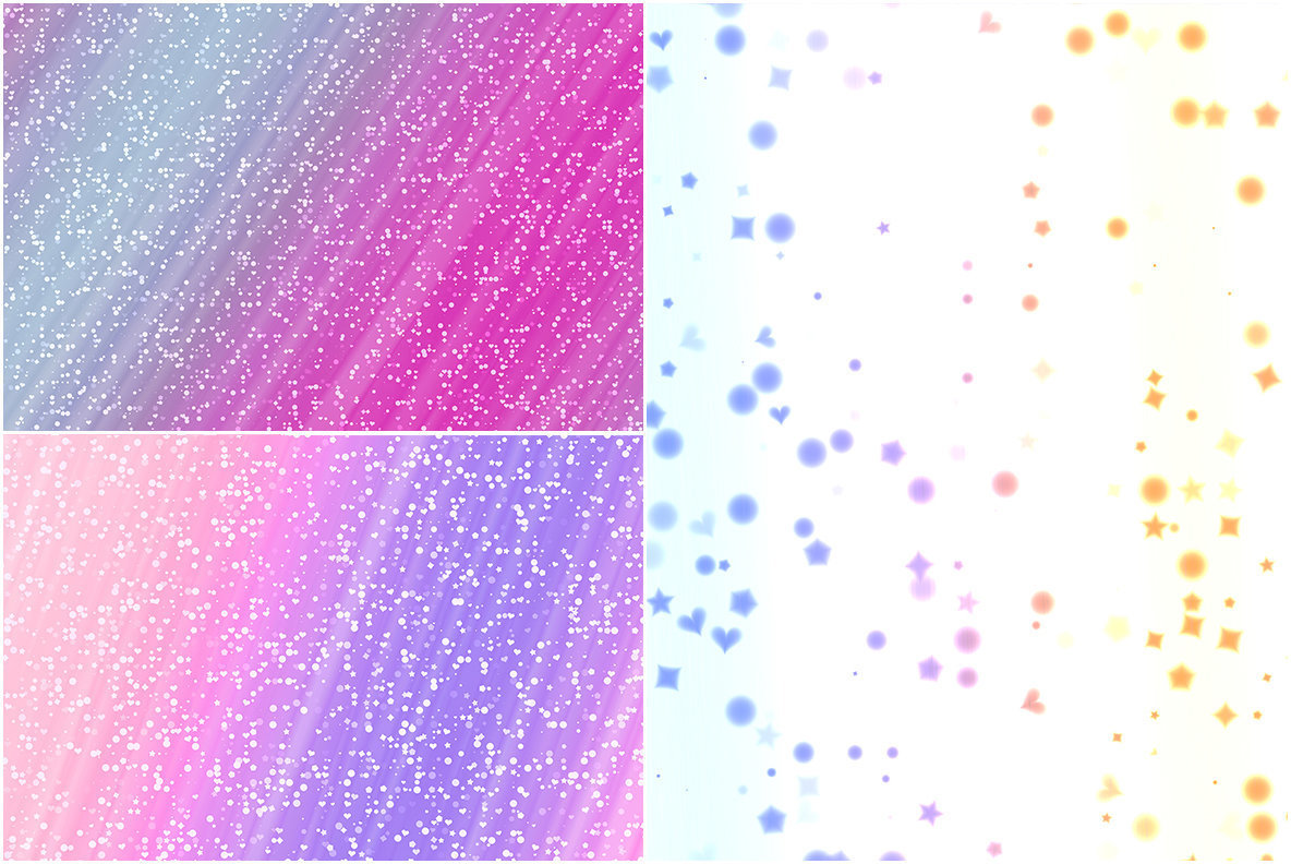 10 Confetti Glitter Backgrounds 10 Confetti Glitter Backgrounds