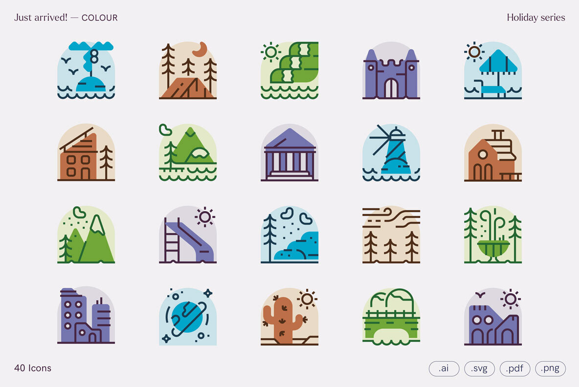 Just arrived    Holiday Icons 3