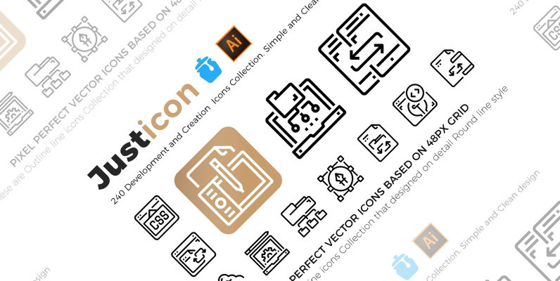 240 Development   Creation Icons