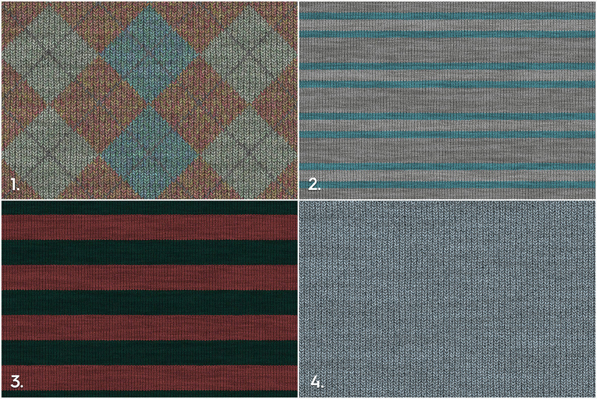 20 Knitted Weaving Background Textures 2