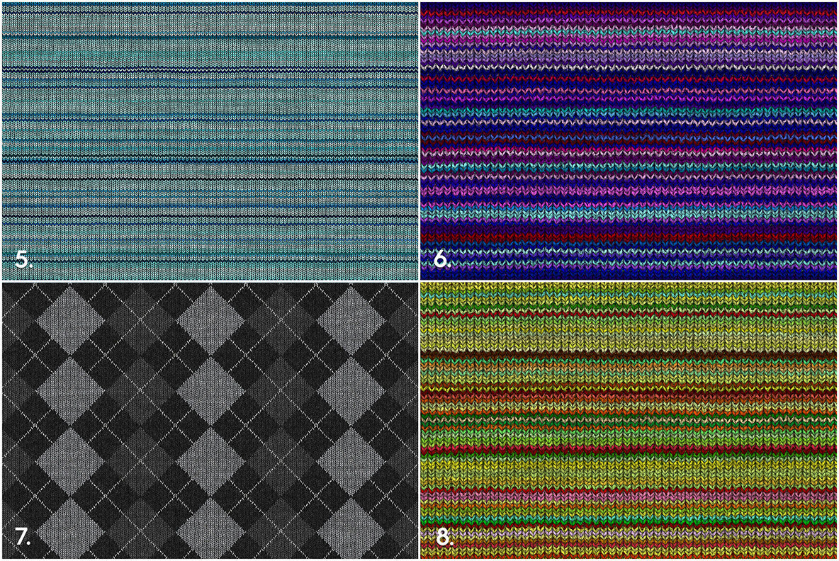 20 Knitted Weaving Background Textures 3
