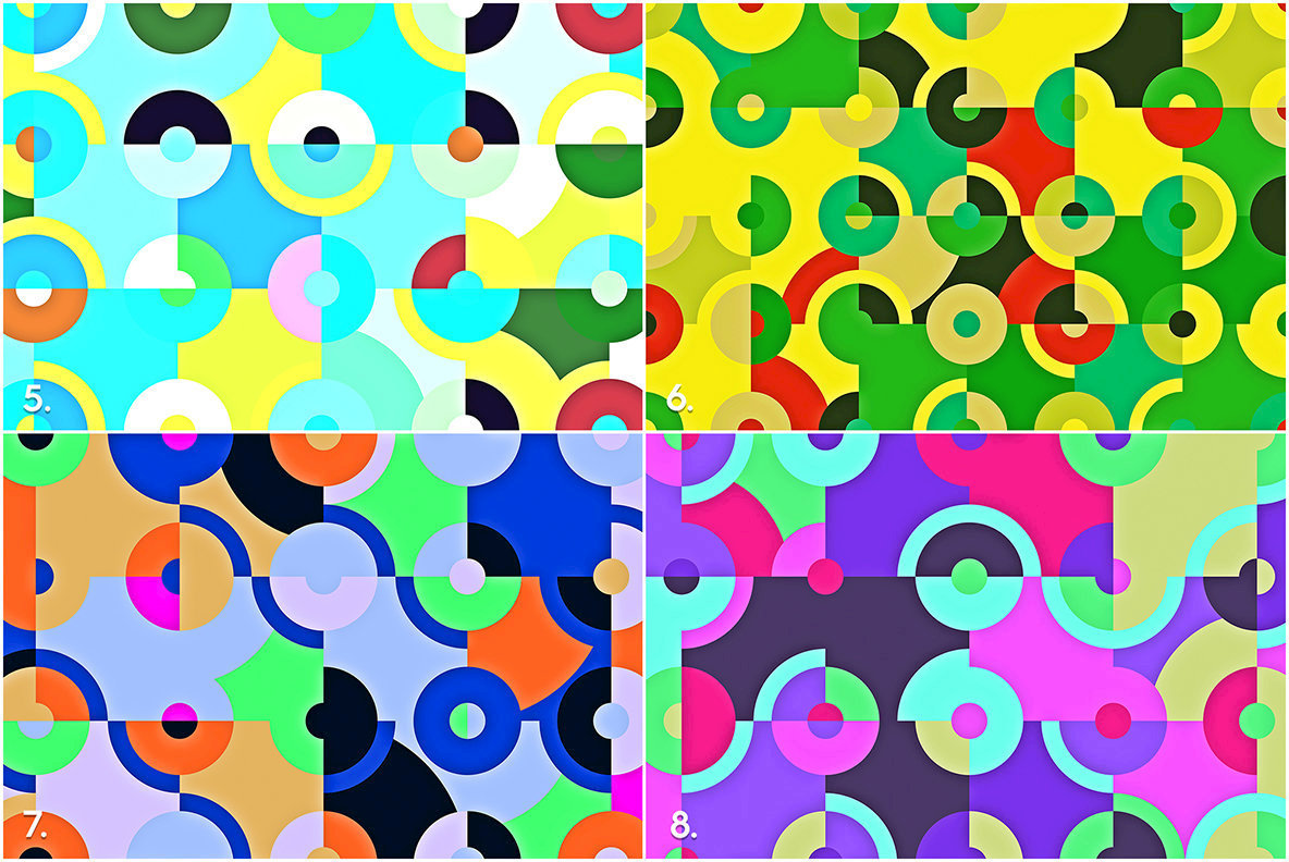 10 Circle Quarters Backgrounds 10 Circle Quarters Backgrounds