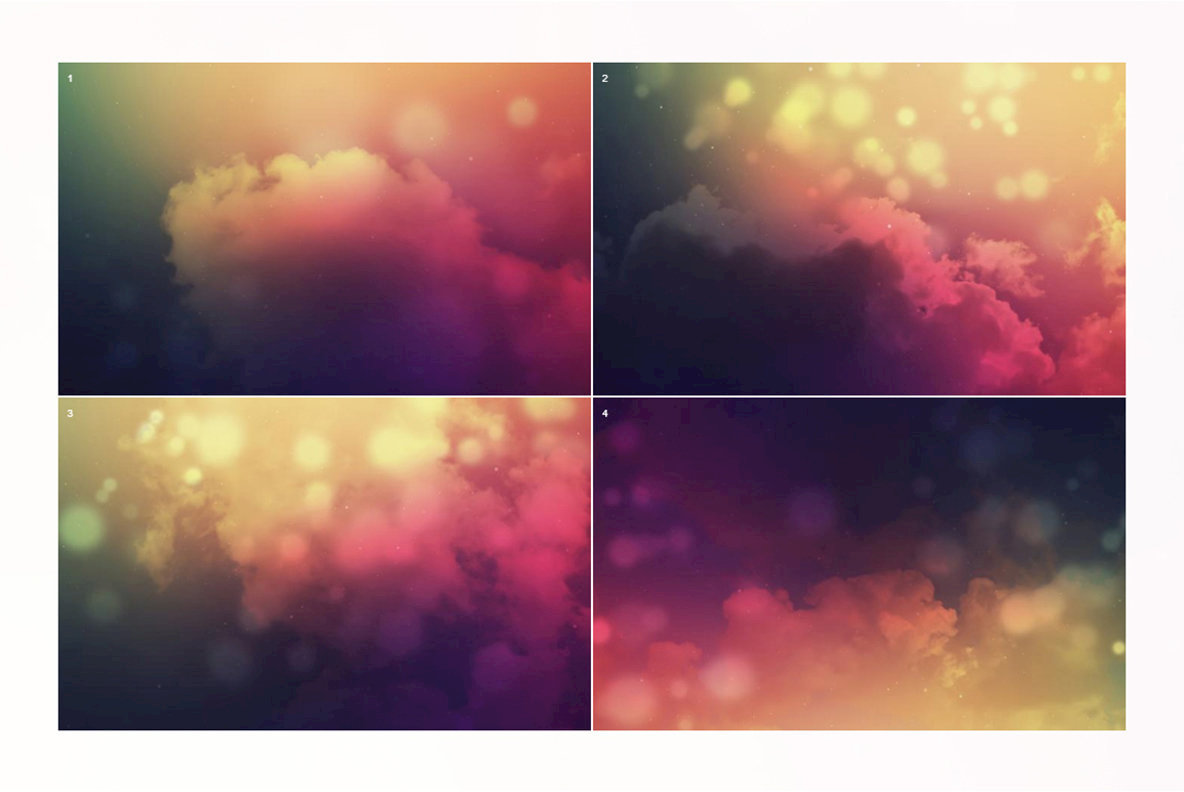 Bokeh Sky Backgrounds 02 4