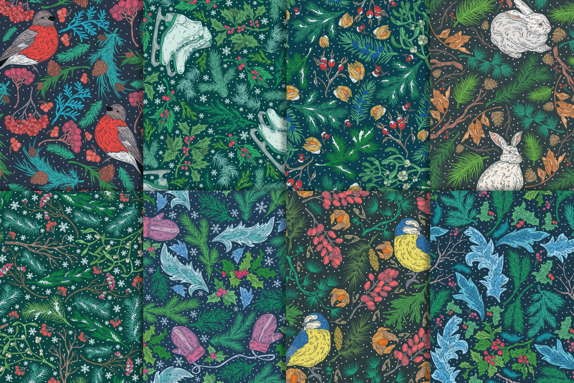 Winter Stroll Patterns Winter Stroll Patterns