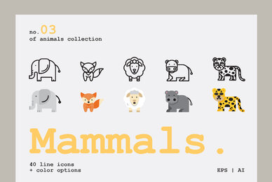 Mammals Icons