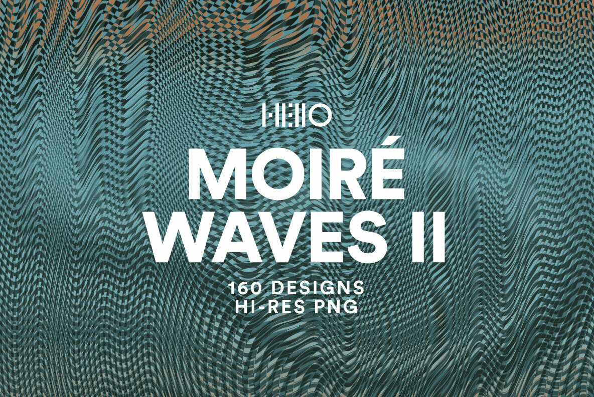Moire Waves II