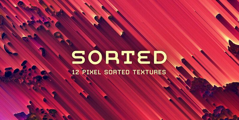 Sorted   12 Pixel Sorted Textures