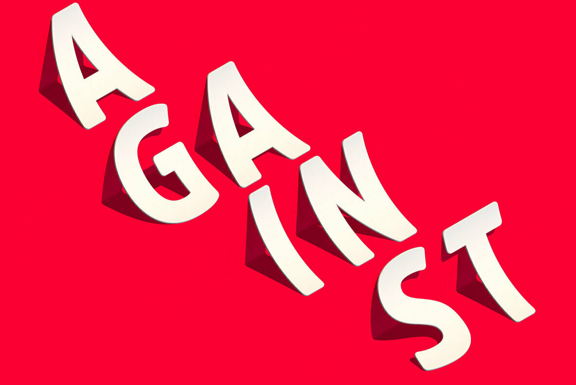 AGAINST AGAINST