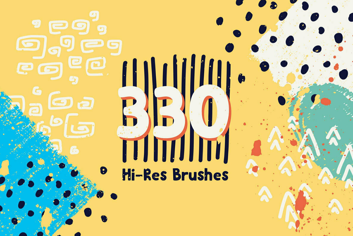 Graphic Beats Brushes for ProCreate Graphic Beats Brushes for ProCreate