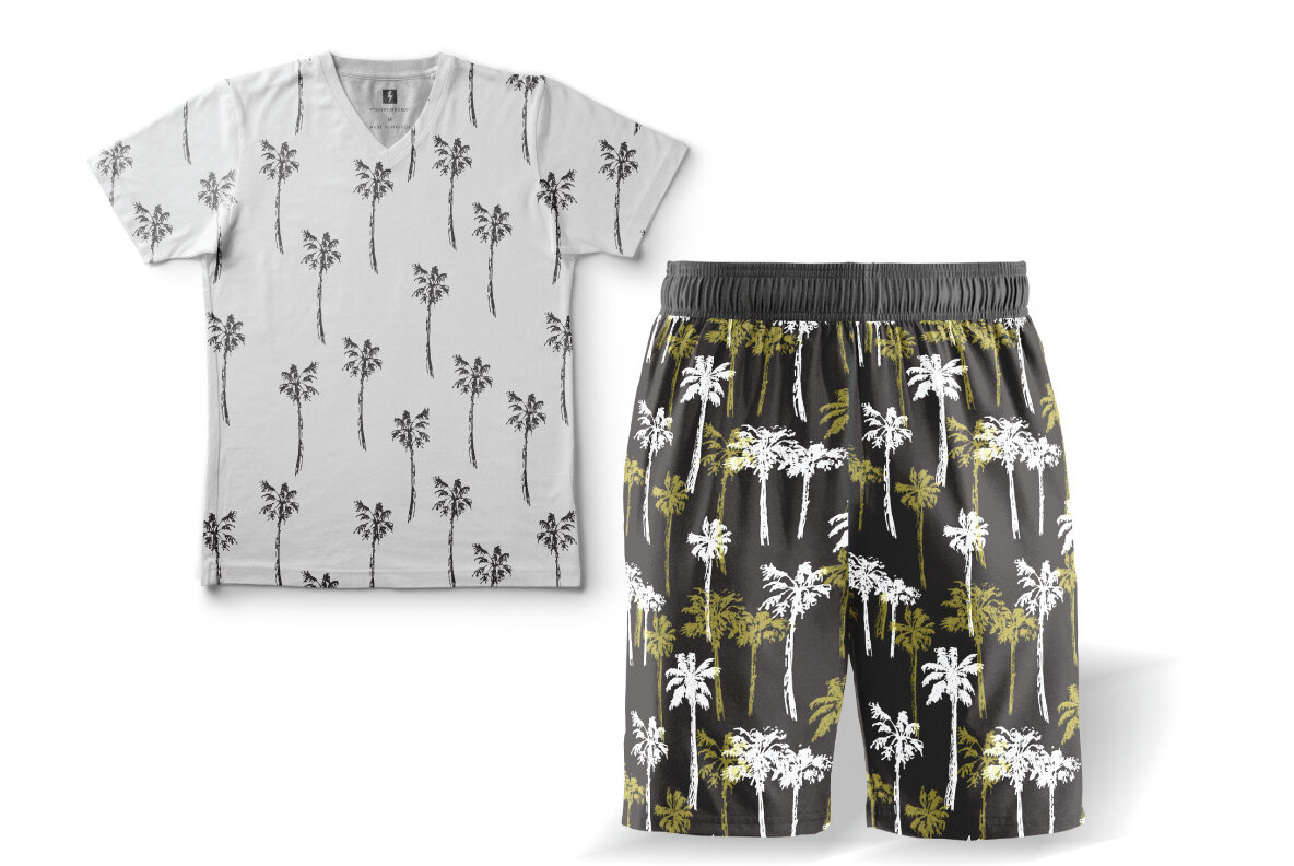 Los Angeles Illustrations and Patterns 11