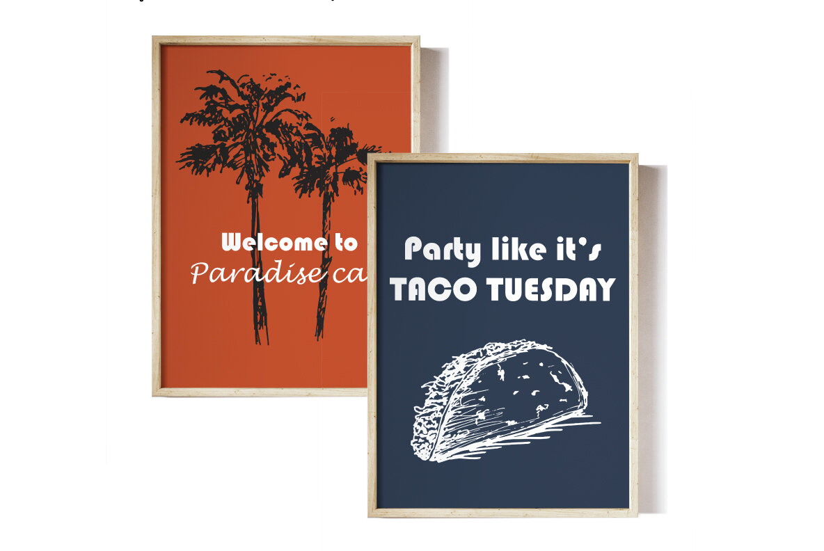 Los Angeles Illustrations and Patterns 12