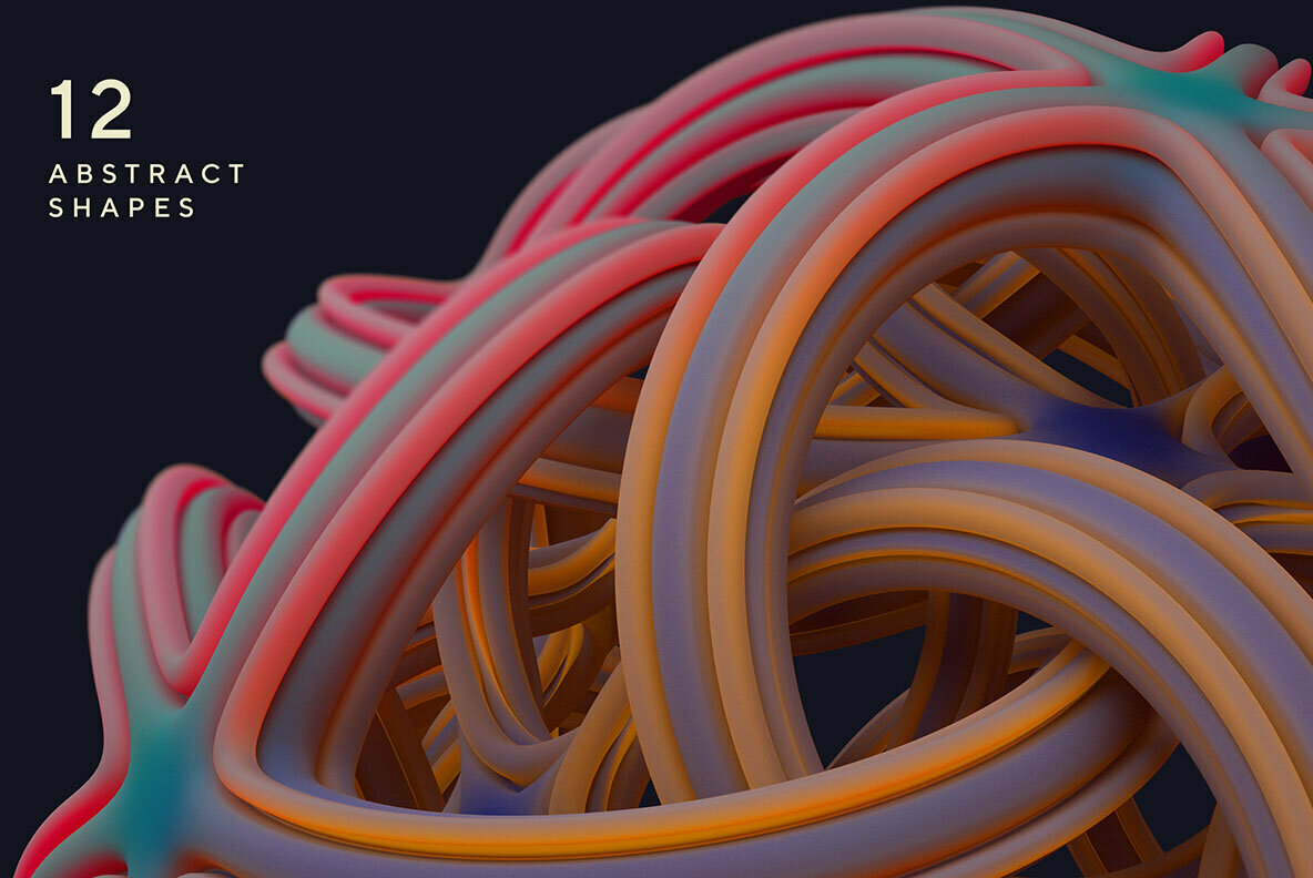 Parallax Abstract Shapes 4