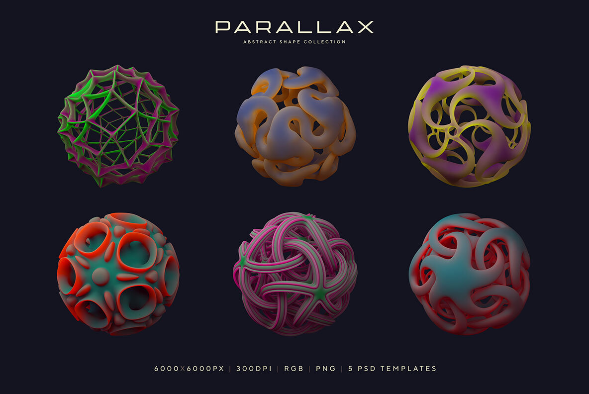 Parallax Abstract Shapes 10