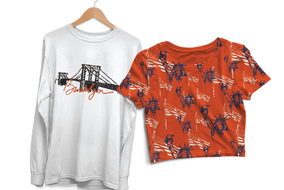 New York City Illustrations and Patterns 10