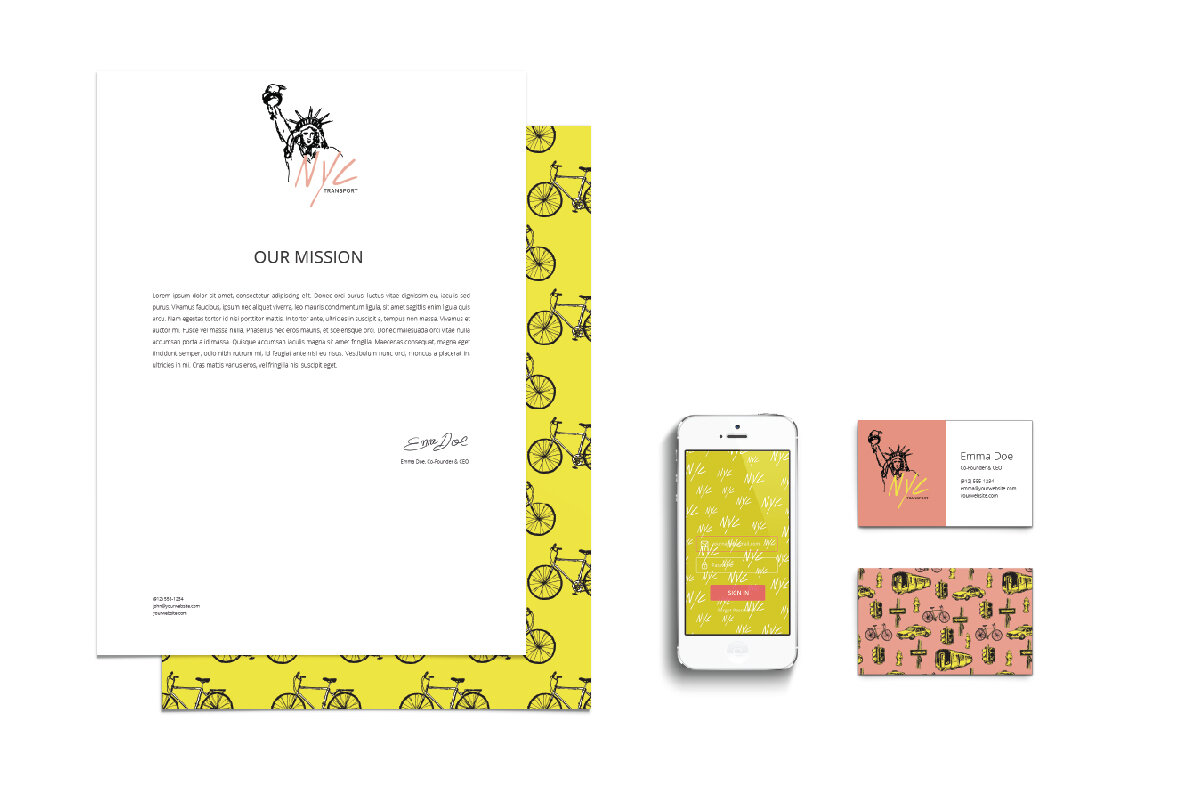 New York City Illustrations and Patterns 11