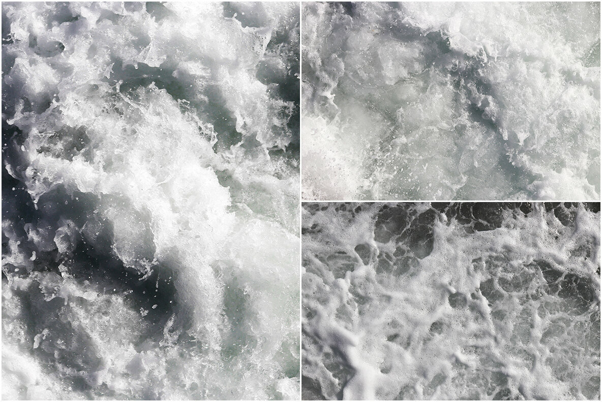 15 Sea Foam Textures 15 Sea Foam Textures
