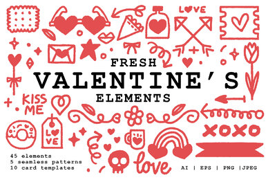 Fresh Valentine039 s Elements