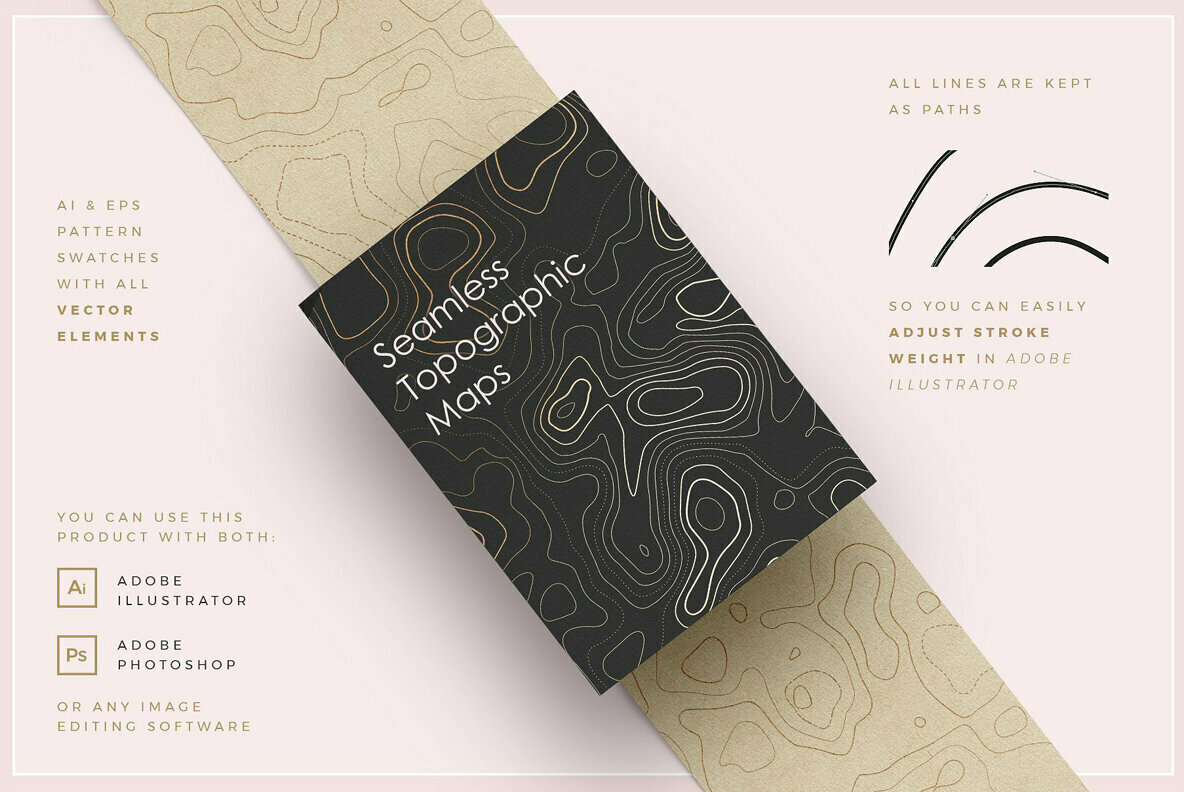 Topographic Maps Patterns 2