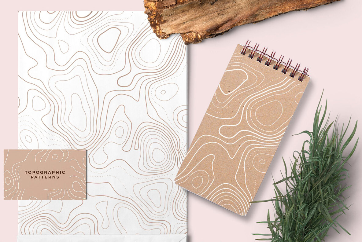 Topographic Maps Patterns 6