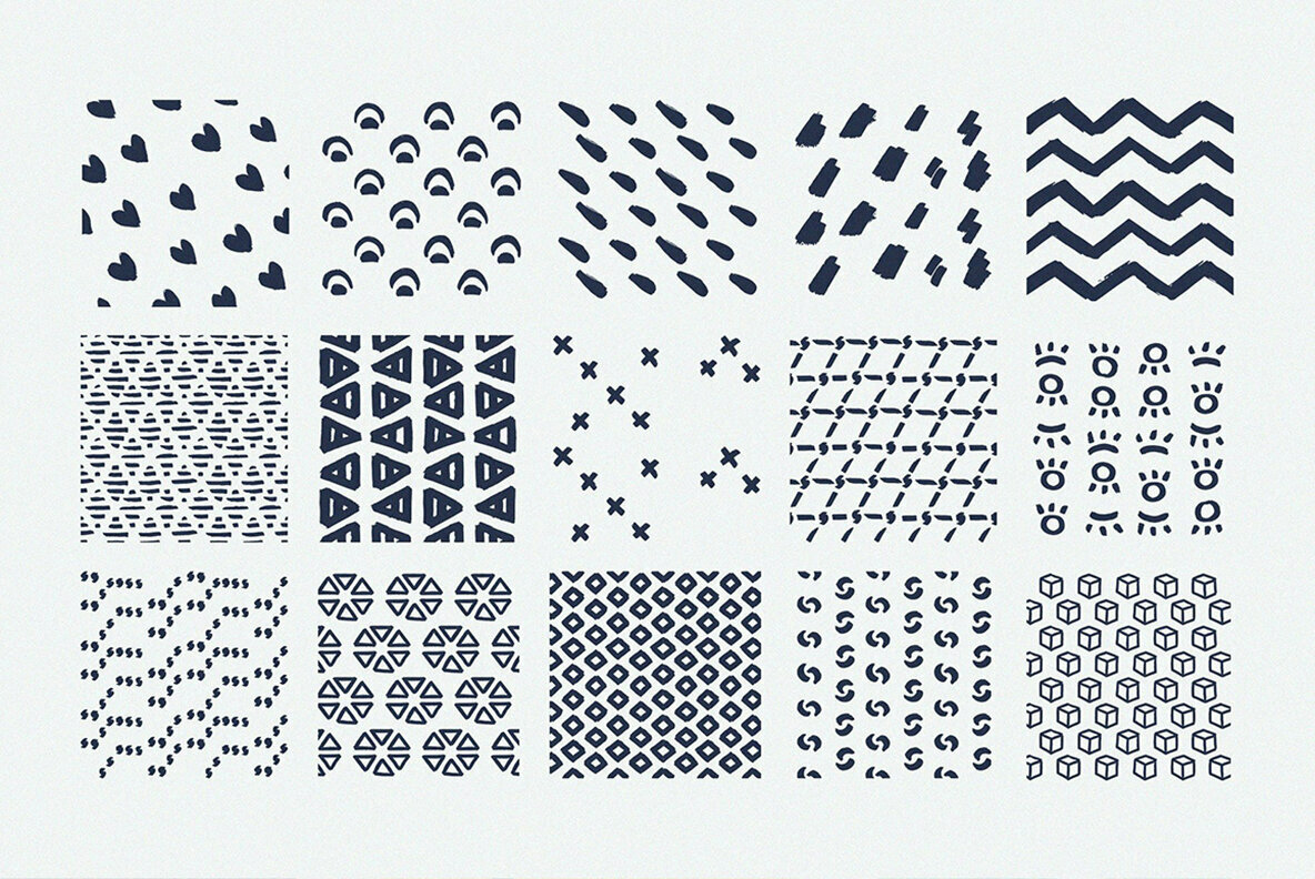 Procreate Patterns Brushes Set Procreate Patterns Brushes Set