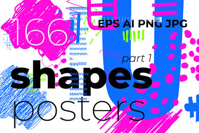 166 Alternative Shapes Posters Part 1