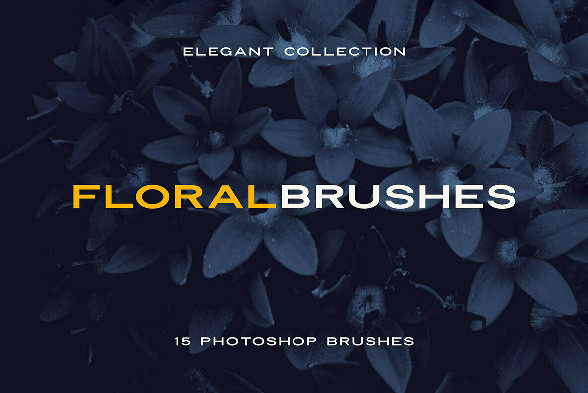 Elegant Floral Brushes for Photoshop Elegant Floral Brushes for Photoshop